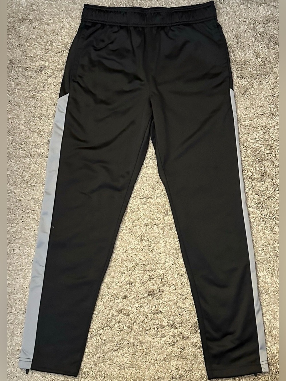 Xersion Men’s Size S Black Quick-Dri Elastic Waist Tapered Activewear Pants NWOT